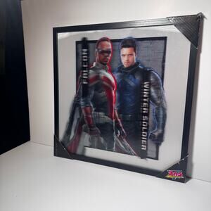 Marvel The Falcon And The Winter Soldier Pop Creations 3D Wall Decor 16x16